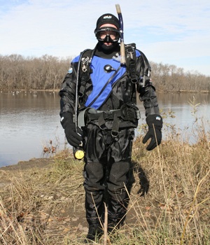 Ethan in Dry Suit